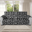 Sofa Protector - Butterfly Pattern Black and White Version Sofa Protector Handcrafted to the Highest Quality Standards A7