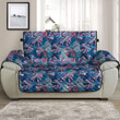 Sofa Protector - Color Tropical Monstera And Palm Leaves Sofa Protector Handcrafted to the Highest Quality Standards A7