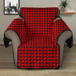 Sofa Protector - Girly Red Tartan Sofa Protector Handcrafted to the Highest Quality Standards A7 | GetteeStore