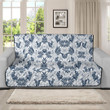 Sofa Protector - Gorgeous Tropical Vingtage Leaves Sofa Protector Handcrafted to the Highest Quality Standards A7