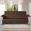 Sofa Protector - Ethnic Ikat Fabric Pattern Sofa Protector Handcrafted to the Highest Quality Standards A7