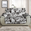 Sofa Protector - Hawaiian Vacation Pattern Sofa Protector Handcrafted to the Highest Quality Standards A7