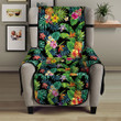 Sofa Protector - Seamless Tropical Pattern With Pineapples Sofa Protector Handcrafted to the Highest Quality Standards A7