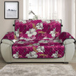 Sofa Protector - Multicolored Floral Seamless Pattern Sofa Protector Handcrafted to the Highest Quality Standards A7