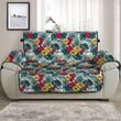 Sofa Protector - Hibiscus And Tropical Plants Sofa Protector Handcrafted to the Highest Quality Standards A7