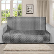 Sofa Protector - Houndstooth Vintage Pattern Style Sofa Protector Handcrafted to the Highest Quality Standards A7