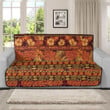 Sofa Protector - Hibiscus Tribal Fabric Abstract Vintage Sofa Protector Handcrafted to the Highest Quality Standards A7