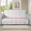 Sofa Protector - Hand Drawn Cute Rainbow Sofa Protector Handcrafted to the Highest Quality Standards A7