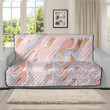Sofa Protector - Pastel Pink Malble Sofa Protector Handcrafted to the Highest Quality Standards A7