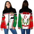 GetteeStore Clothing - Sahrawi Arab Active Flag Women Padded Jacket a35