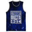 (Custom) Clothing - Straight Outta Phi Beta Sigma Basketball Jersey A31