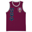 (Custom) Jersey - Wine Psi Phi Basketball Jersey