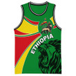 Clothing - Ethiopia Round Coat Of Arms Lion Basketball Jersey A35