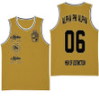 (Custom) Jersey - Alpha Phi Alpha (Old Gold) Basketball Jersey