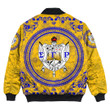 GetteeStore Clothing - Sigma Gamma Rho Floral Pattern Bomber Jackets A35