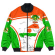 GetteeStore Clothing - Niger Active Flag Bomber Jacket A35