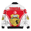 GetteeStore Clothing - Tunisia Active Flag Bomber Jacket A35