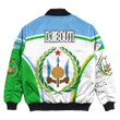 GetteeStore Clothing - Djibouti Active Flag Bomber Jacket A35