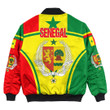 GetteeStore Clothing - Senegal Active Flag Bomber Jacket A35
