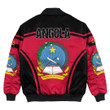GetteeStore Clothing - Angola Active Flag Bomber Jacket A35