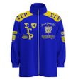 Getteestore Stand-up Collar Zipped Jacket - Indianapolis Sigma Gamma Rho A31