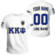Getteestore T-shirt - (Custom) KKPsi Band Fraternity (White) Letters A31