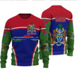 GetteeStore Clothing - Gambia Active Flag Knitted Sweater A35