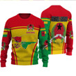 GetteeStore Clothing - Guinea Bissau Active Flag Knitted Sweater A35