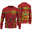 GetteeStore Clothing - Morocco Active Flag Knitted Sweater A35