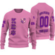Gettee Store Knitted Sweater - (Custom) KEY Rose Pink Knitted Sweater A35