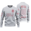 Getteestore Knitted Sweater - (Custom) Heroines Of Jericho (White) Letters A31