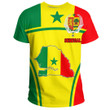 GetteeStore Clothing - Senegal Active Flag T-Shirt A35