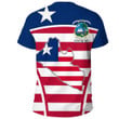 GetteeStore Clothing - Liberia Active Flag T-Shirt A35
