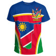 GetteeStore Clothing - Namibia Active Flag T-Shirt A35