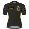 Getteestore Men Cycling Jersey - Black And Gold Alpha Phi Alpha A31