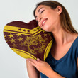 Gettee Store Heart Shaped Pillow - Heart Shaped Pillow Iota Phi Theta Centaur Stylized A35