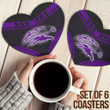 Gettee Store Coasters (Sets of 6) - Coasters KLC Eagle Stylized A35