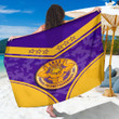 Gettee Store Sarong -  Omega Psi Phi Bulldog Stylized Sarong | Gettee Store
