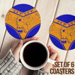 Gettee Store Coasters (Sets of 6) -  Sigma Gamma Rho Poodle Stylized Coasters | Gettee Store
