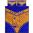 Getteestore Quilt Bed Set -  Quilt Bed Set Sigma Gamma Rho Poodle Stylized A35