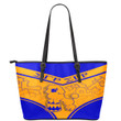 Gettee Store Leather Tote -  Sigma Gamma Rho Poodle Stylized Leather Tote | Gettee Store
