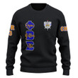Gettee Store Knitted Sweater - (Custom) Sigma Gamma Rho Black Knitted Sweater A35