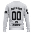 Gettee Store Knitted Sweater - (Custom) Groove Phi Groove White Knitted Sweater A35