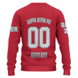 Gettee Store Knitted Sweater - (Custom) KAP Nupe Crimson Knitted Sweater A35