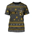 Christmas Alpha Phi Alpha Men Of Black And Gold T-shirt J5