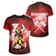 GetteeStore T-shirt- Shango Orisha - Yoruba Religion T-shirt J8
