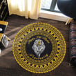 Getteestore Round Carpet  - Alpha Phi Alpha Ice Cold Christmas A31