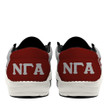 Getteestore Canvas Loafer Shoes - Nu Gamma Alpha Fraternity Grey A31