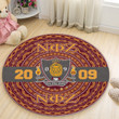 Getteestore Round Carpet  - Nu Phi Zeta Fraternity African Pattern A31