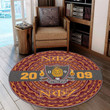Getteestore Round Carpet  - Nu Phi Zeta Fraternity African Pattern A31